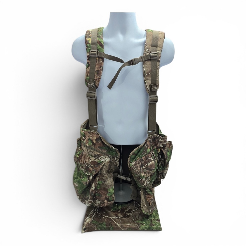 RedHead Realtree Xtra Green Turkey Hunting Vest with Padded Seat Mens OSFM Camo